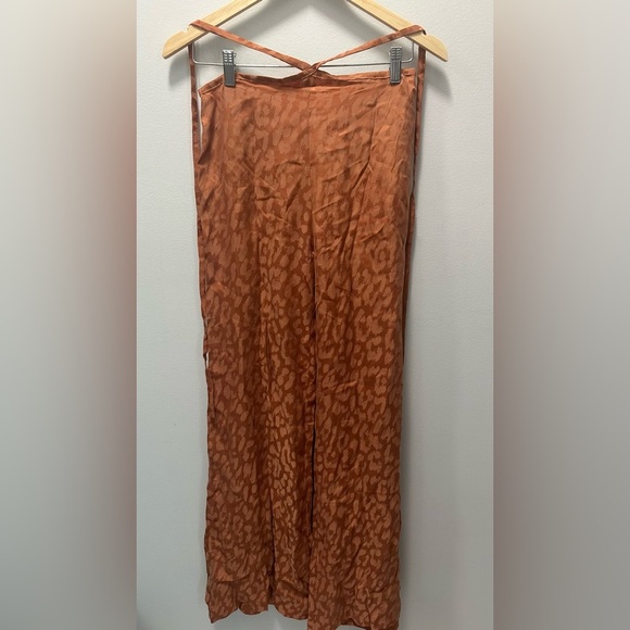 NWT! Revolve X Rumer the Label Animal Wrap Pant - Rust. Size Small. $270 - Picture 4 of 9